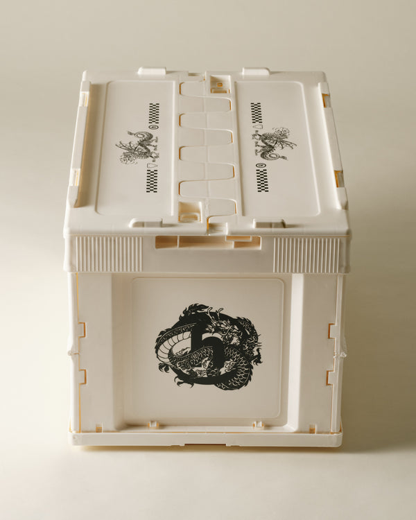 Japanese Dragon Collapsible Crate