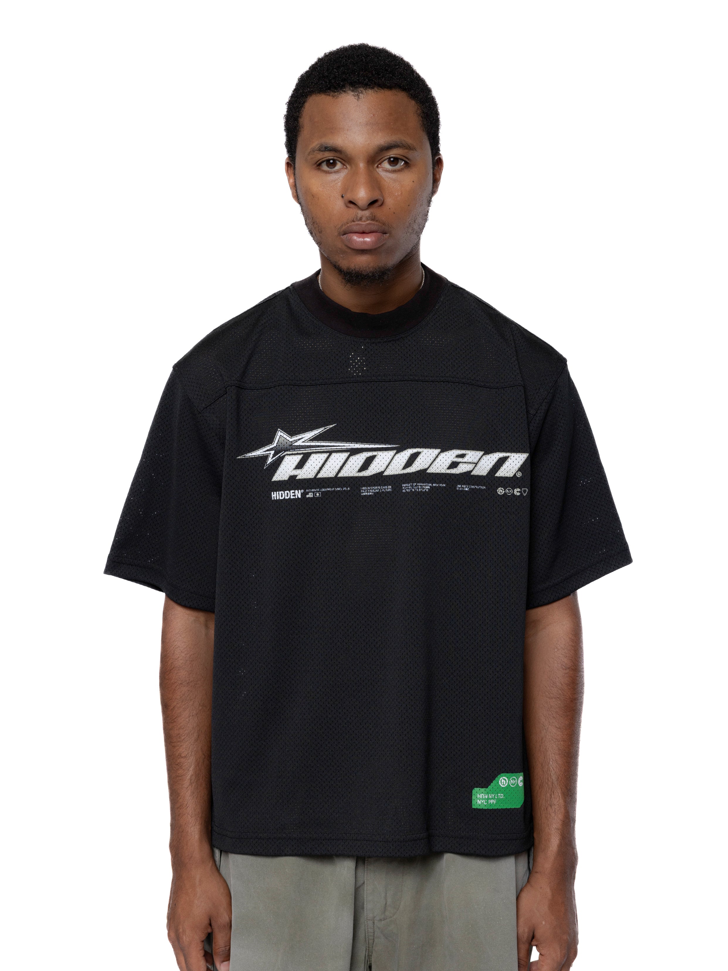 Hidden NY ヒドゥン Mesh Jersey Tシャツ M Hidden NY ヒドゥン Mesh Jersey Tシャツ M Hidden NY ヒドゥン Mesh