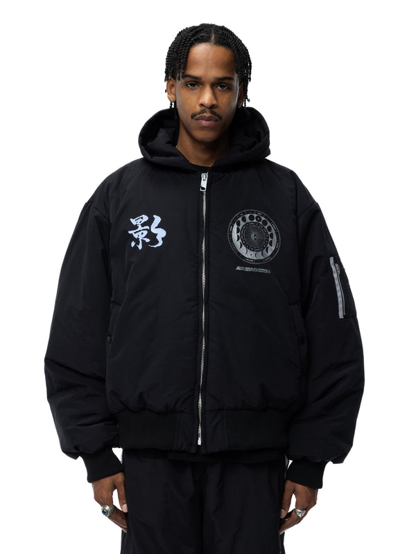 Dusk Hooded Bomber Jacket