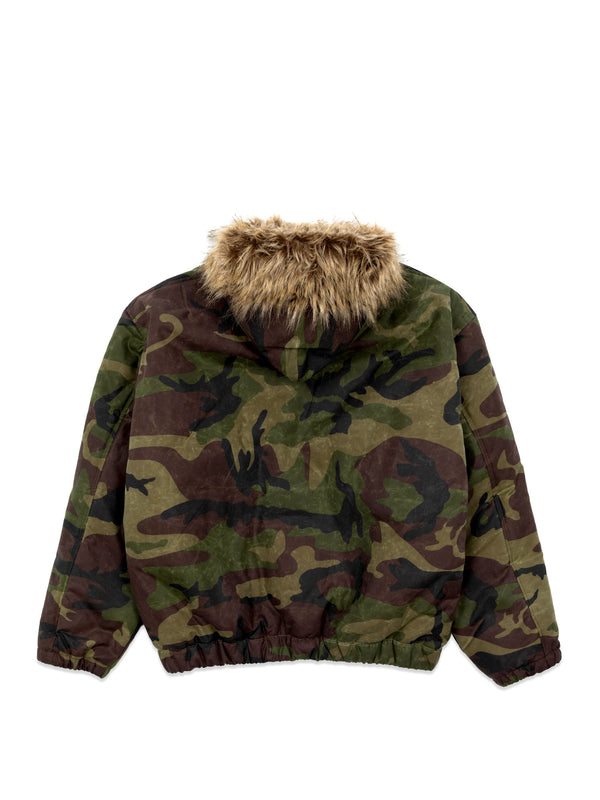 Woodland Camo Snorkel Bomber