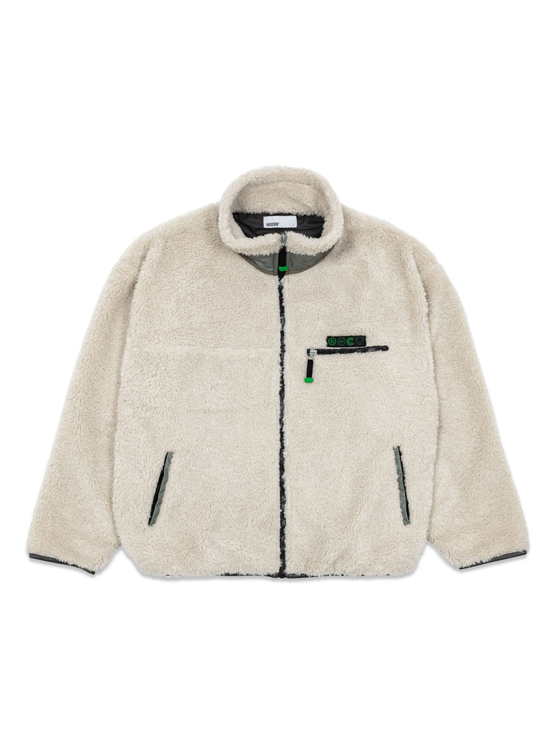 Sherpa+Fleece+Zip+Jacket