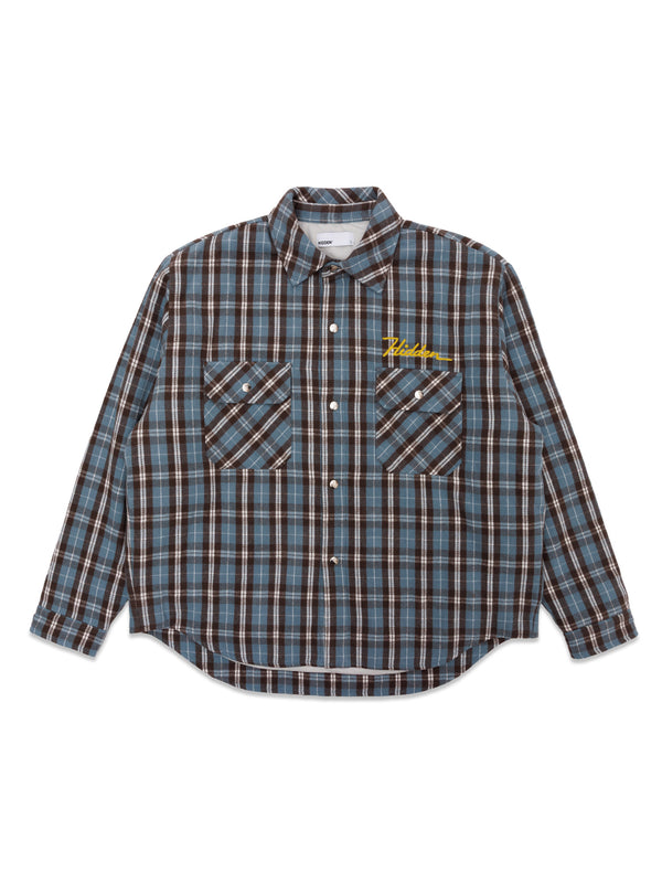 Padded Plaid Snap Flannel