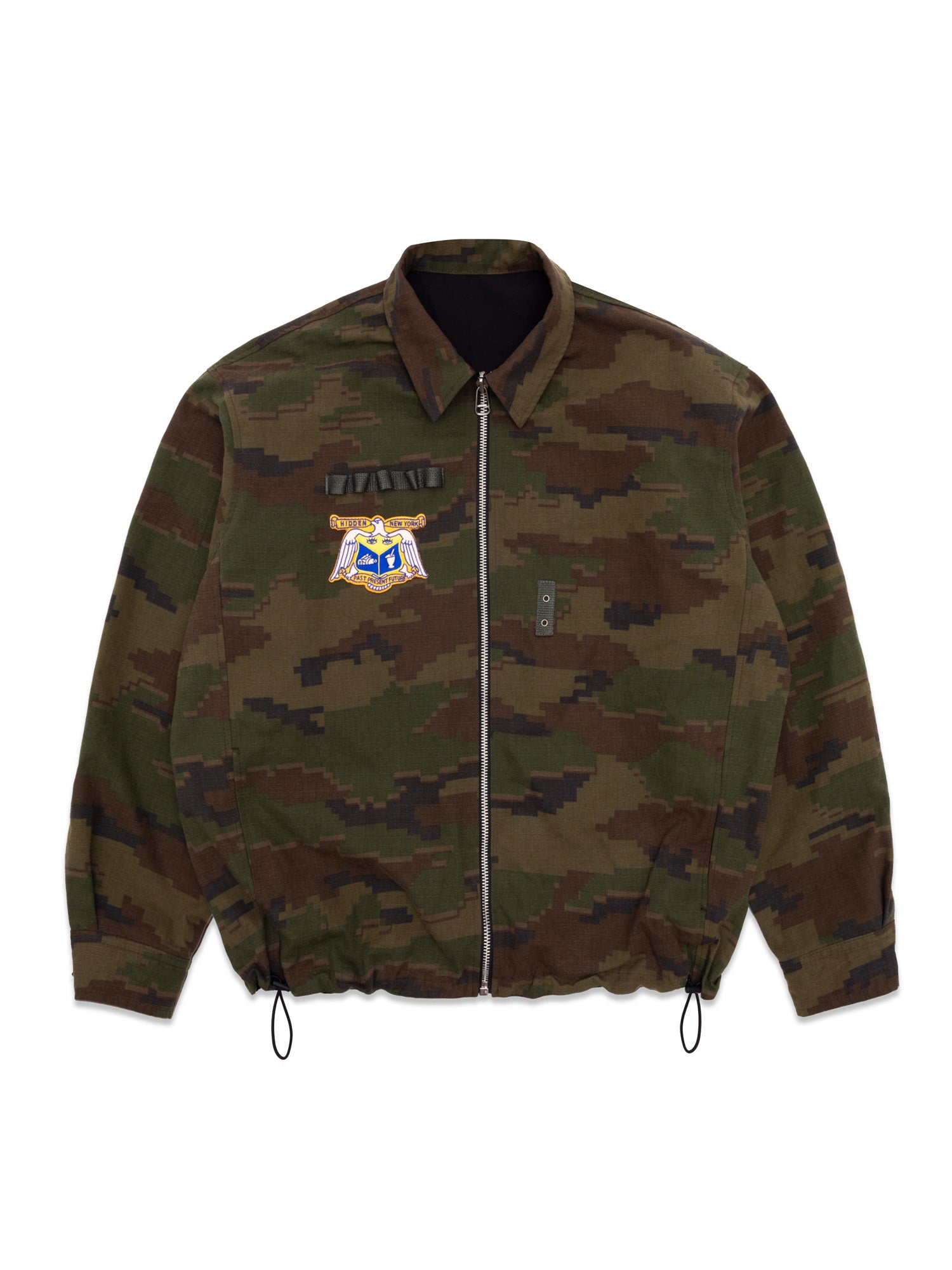 harrington jacket twill camo jacket