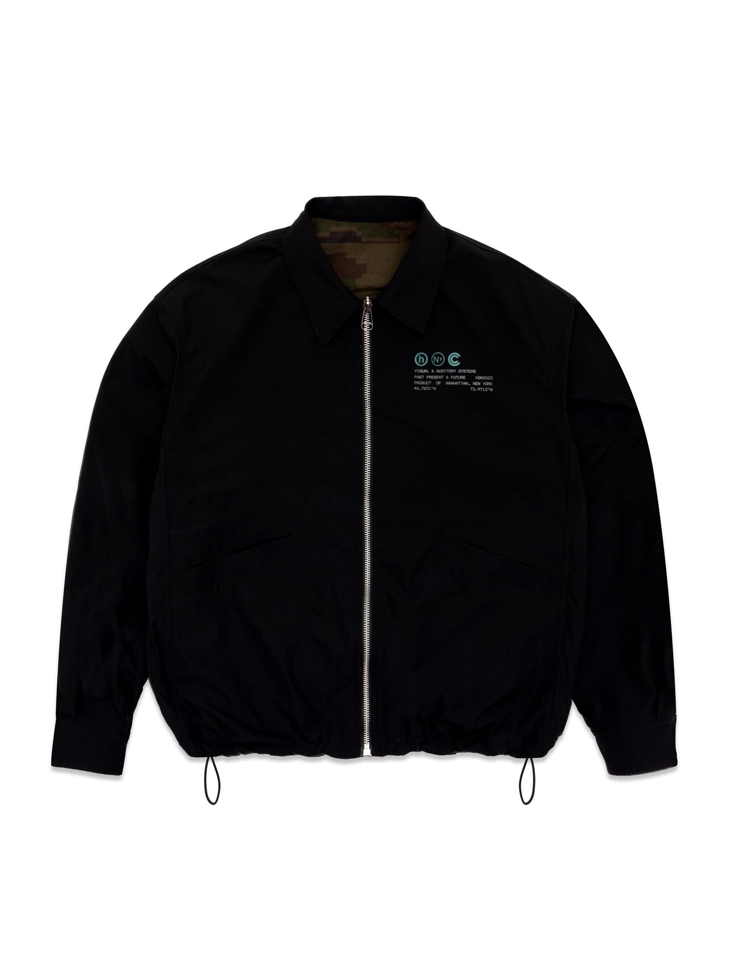 Reversible Harrington Jacket