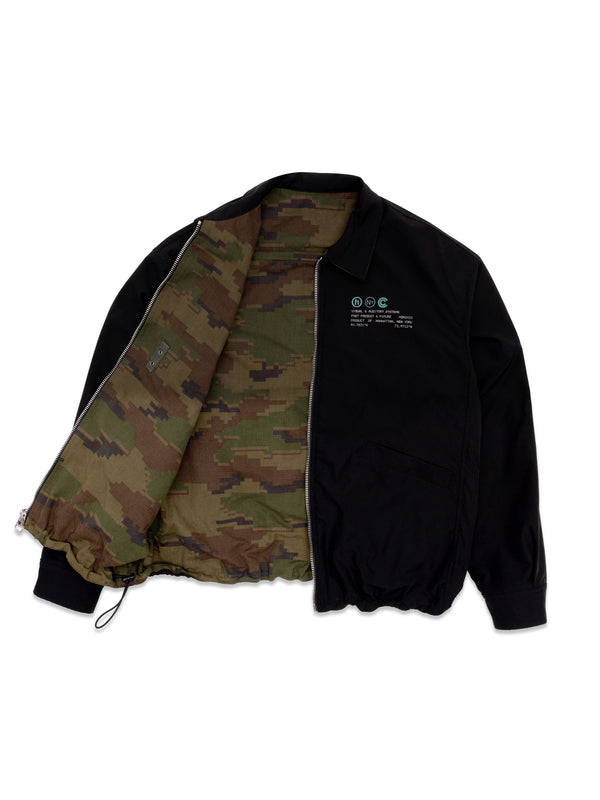 Reversible Harrington Jacket