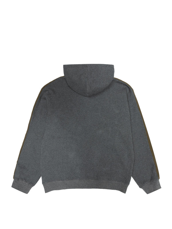Waffle Knit Zip Hoodie