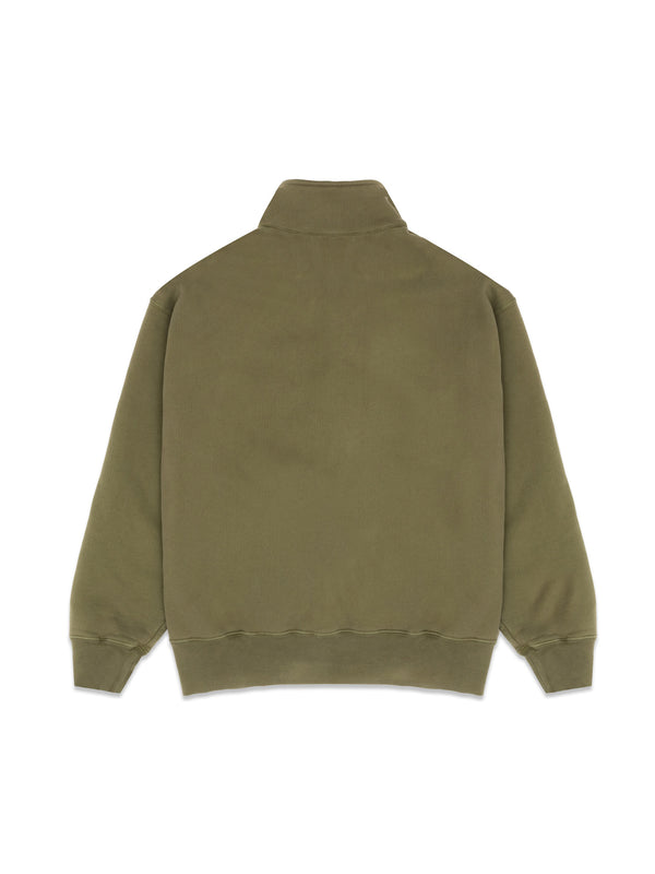 Washed Quarter Zip Sweatshirt