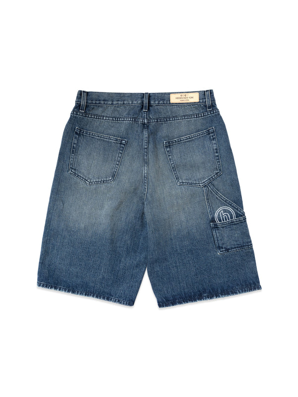 Washed Denim Short