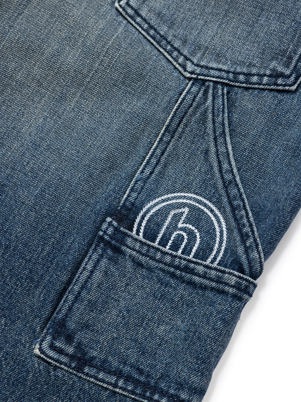 Washed Denim Short