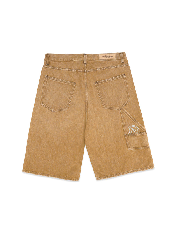 Stone Washed Denim Short