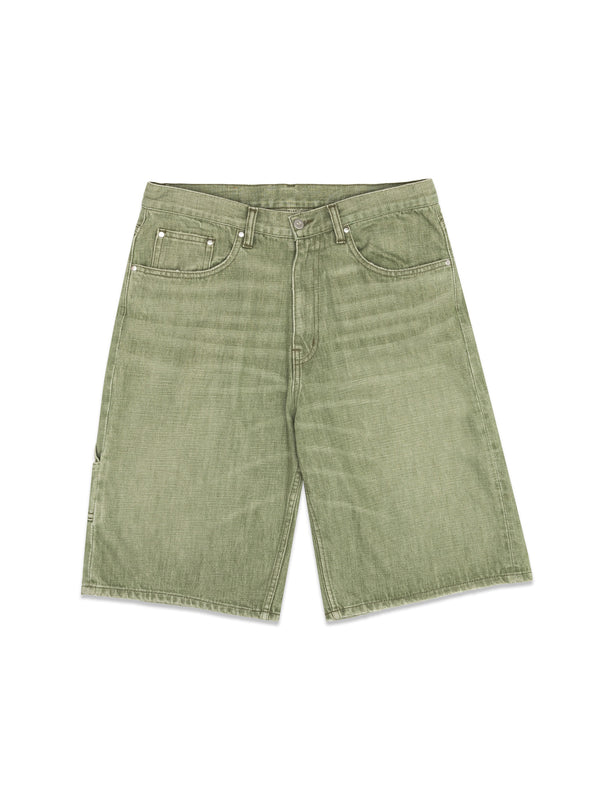 Stone Washed Denim Short