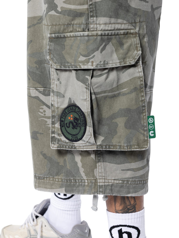 Long Twill Cargo Short