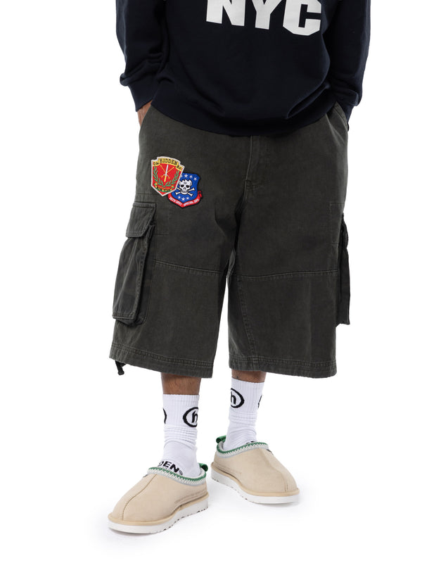 Long Twill Cargo Short