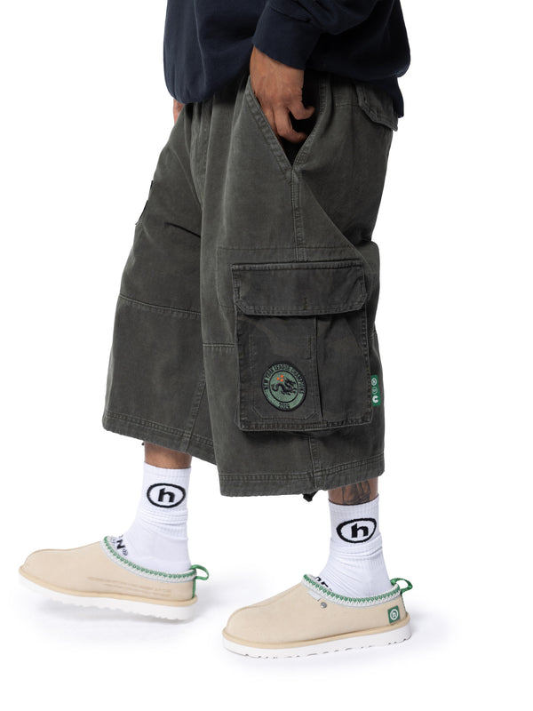 Long Twill Cargo Short