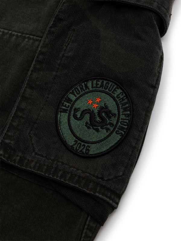 Long Twill Cargo Short