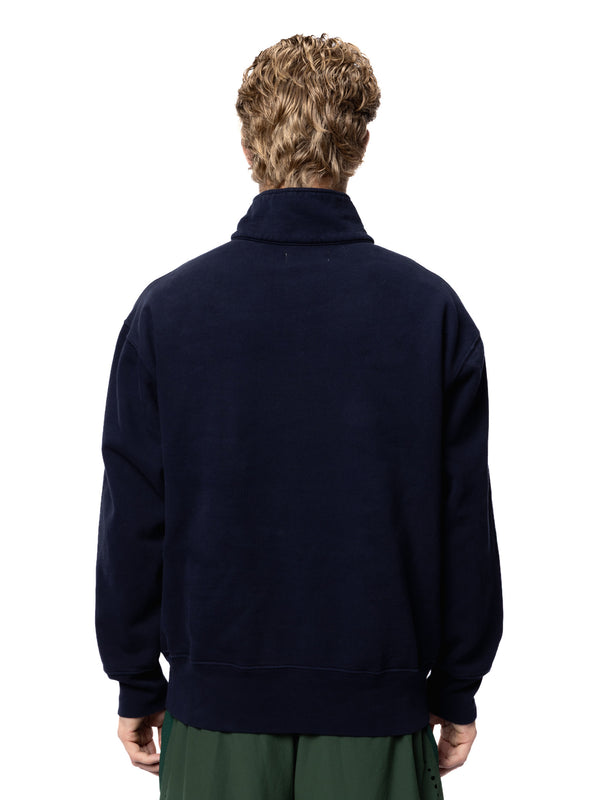 Washed Quarter Zip Sweatshirt