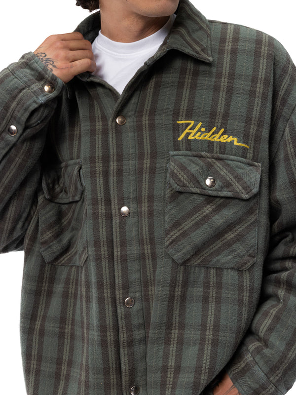 Padded Snap Flannel