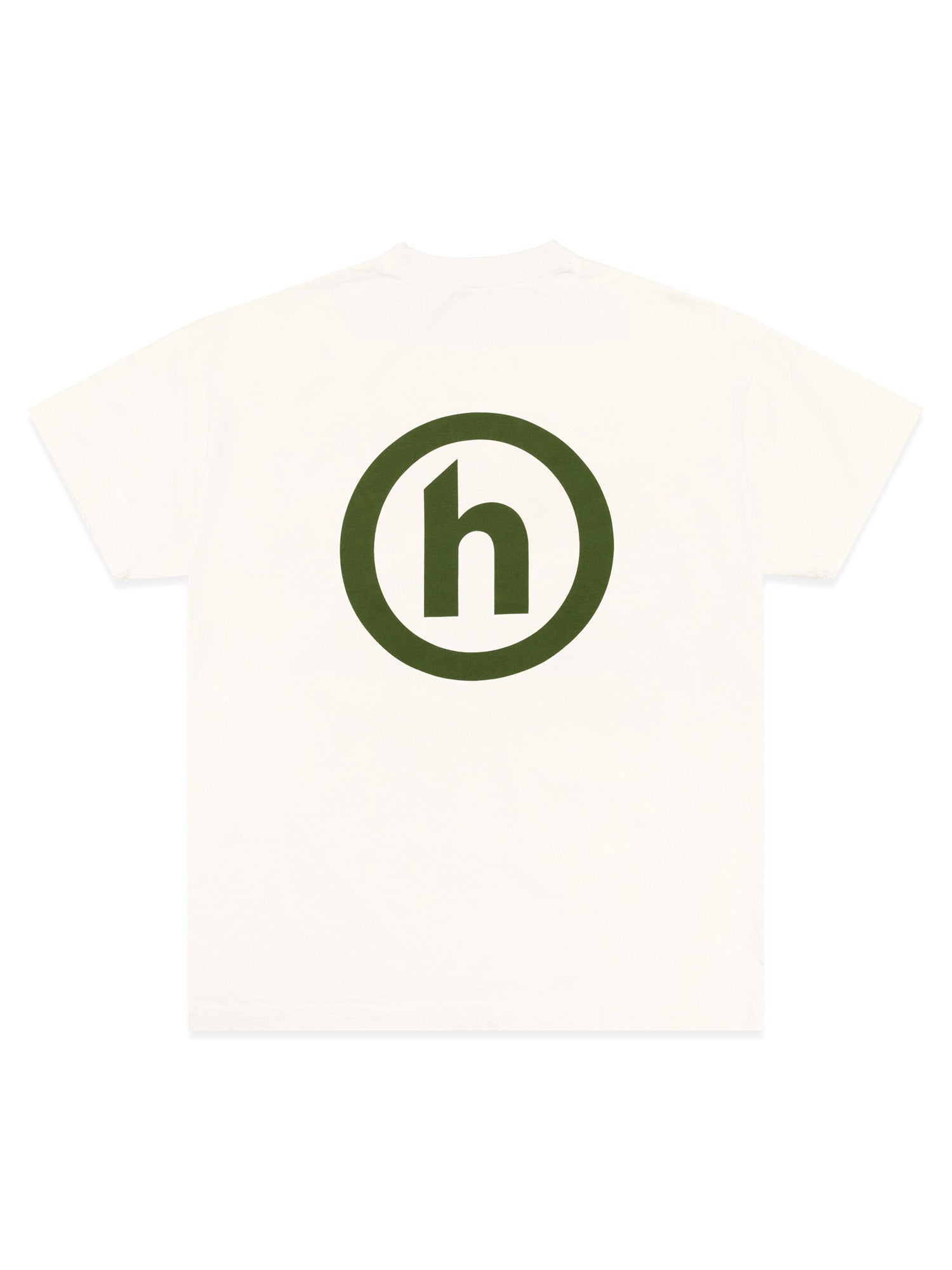 Hidden NY H Logo Tee in White - L