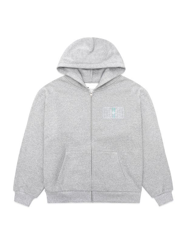 Digital Mirage Zip-Up Hoodie