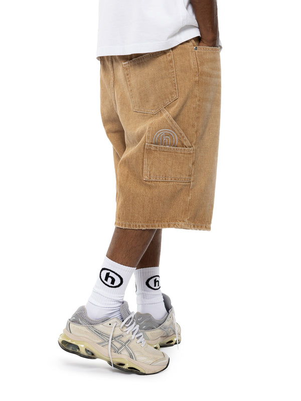 Stone Washed Denim Short