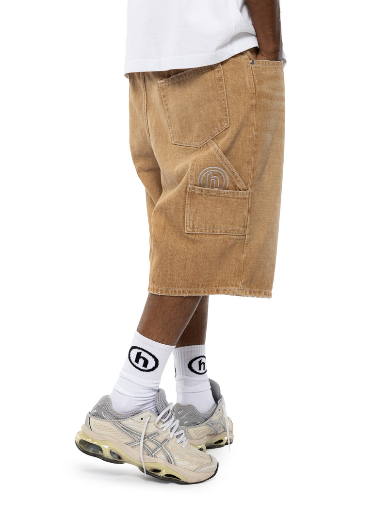 Stone+Washed+Denim+Short