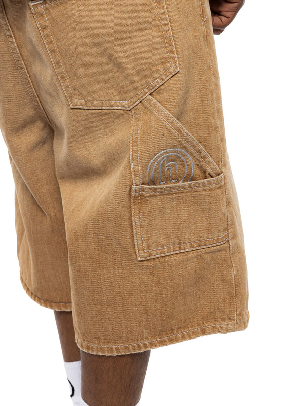 Stone Washed Denim Short