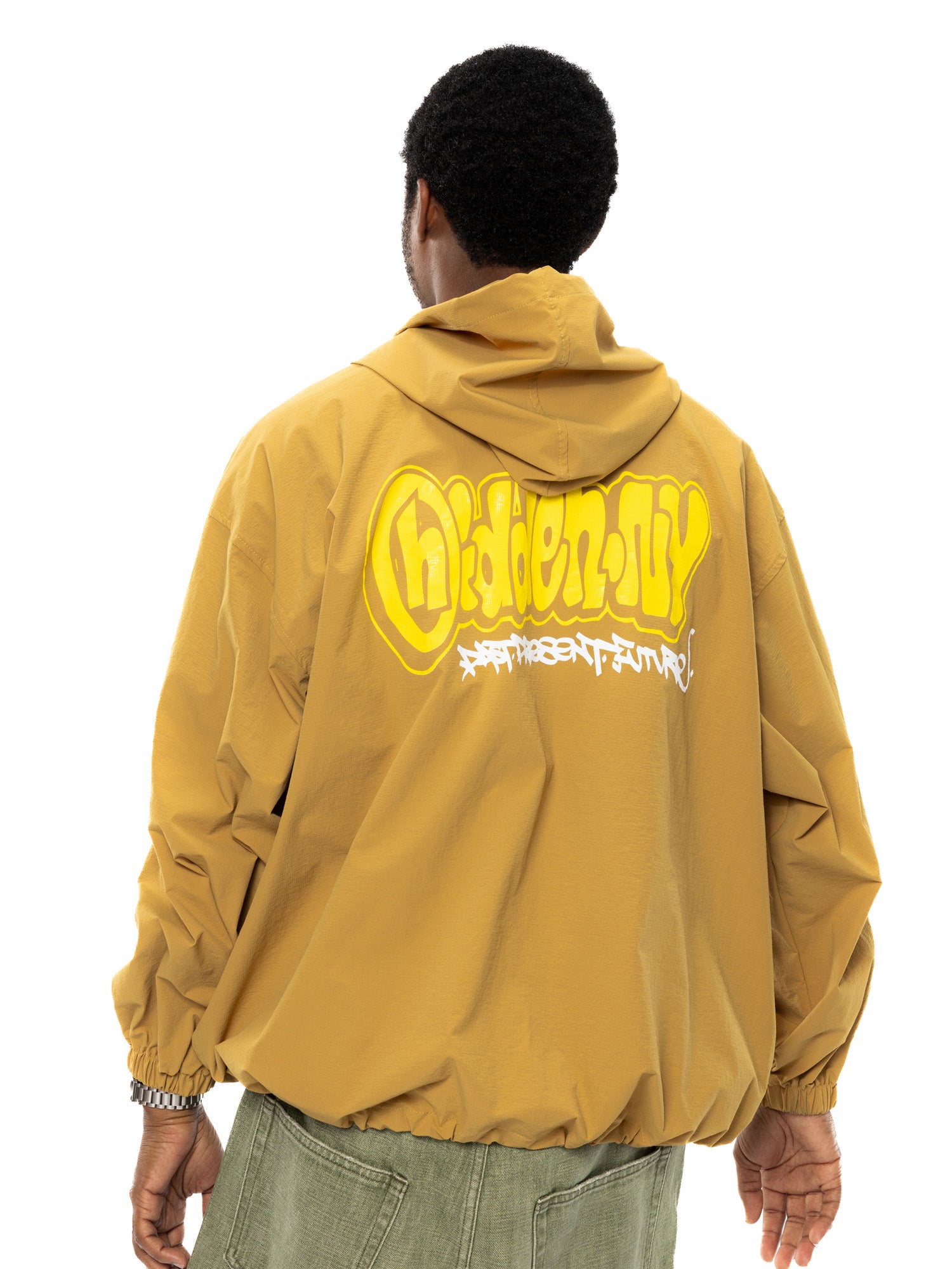e*.様 innat anorak yellow Packable Anorak