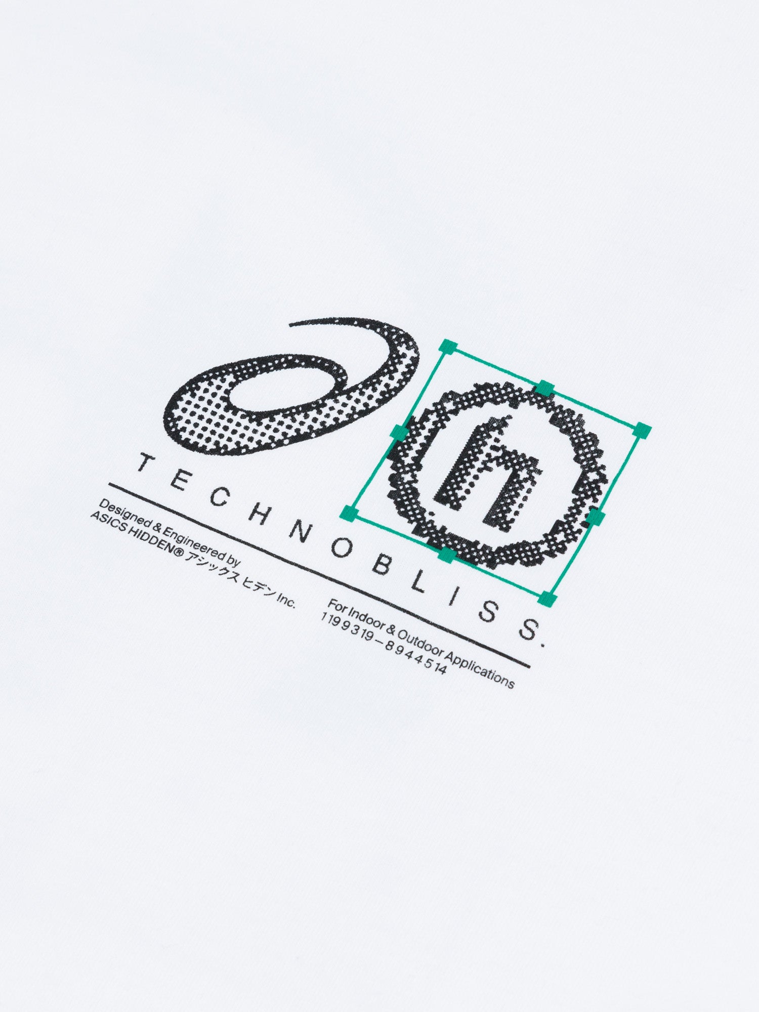 日本限定 ASICS Hidden LOGO ERROR TEE