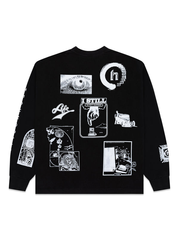 Zen Tech Collage L/S Tee