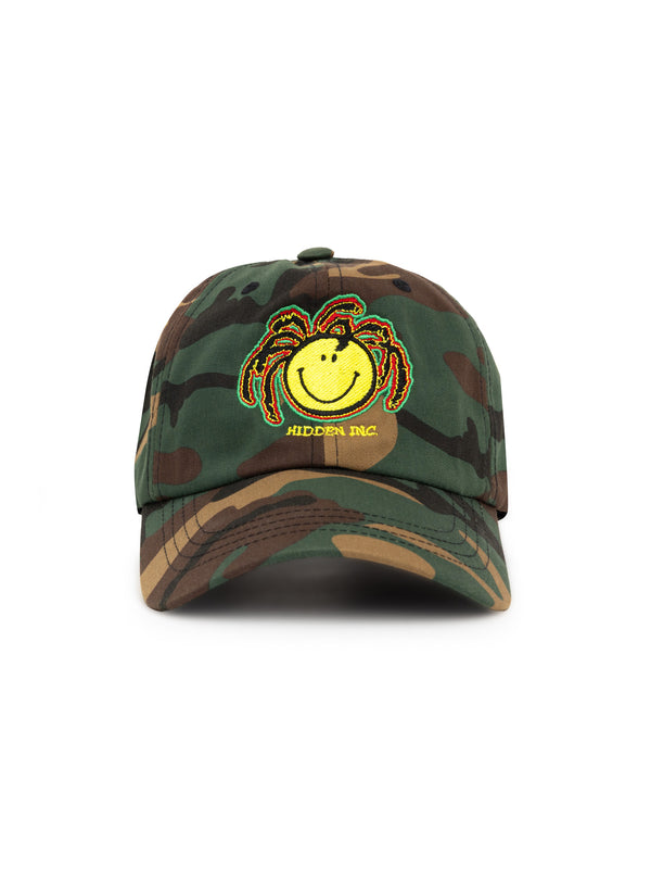 Happy Face Camo Dad Hat