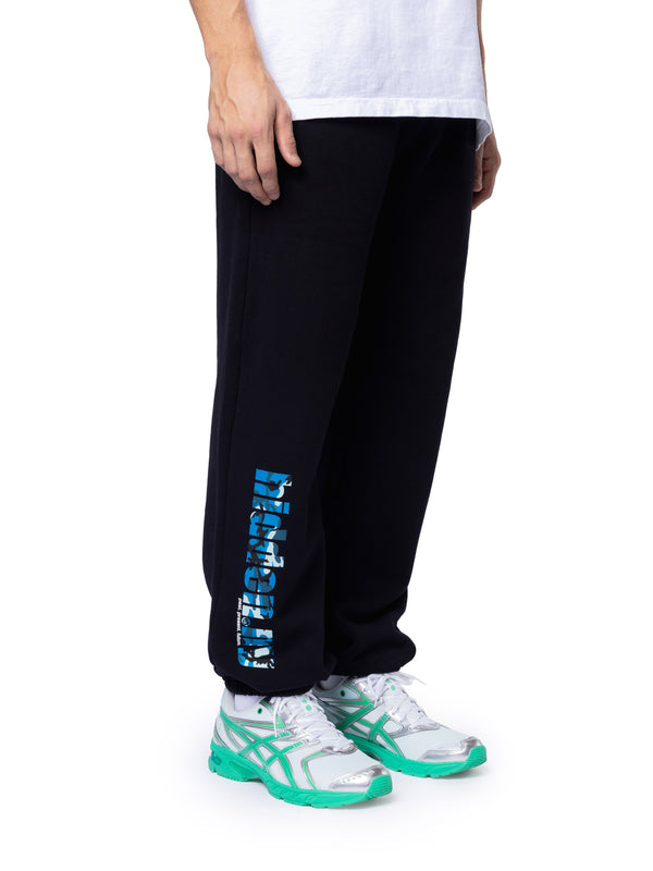 Camo Spellout Sweatpants