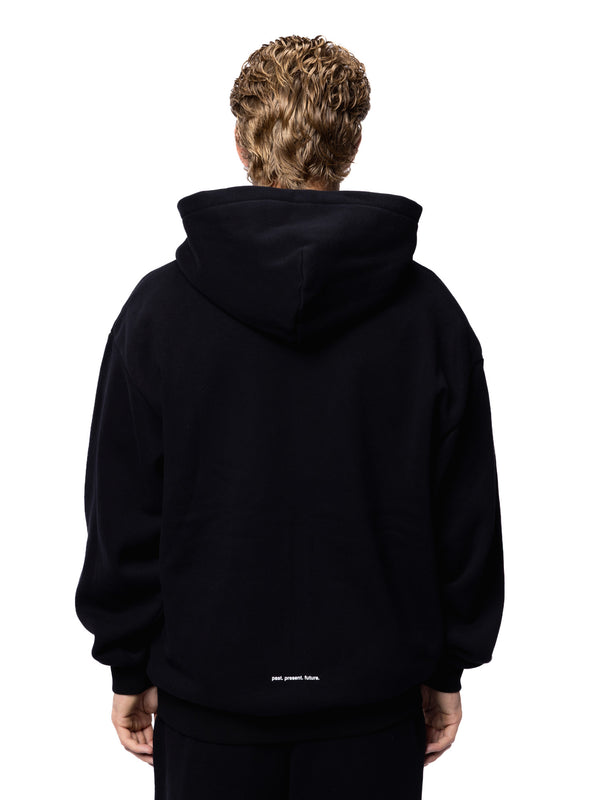 Camo Spellout Zip Hoodie