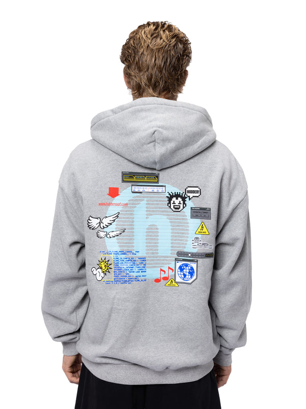 Virus Logo Zip Hoodie