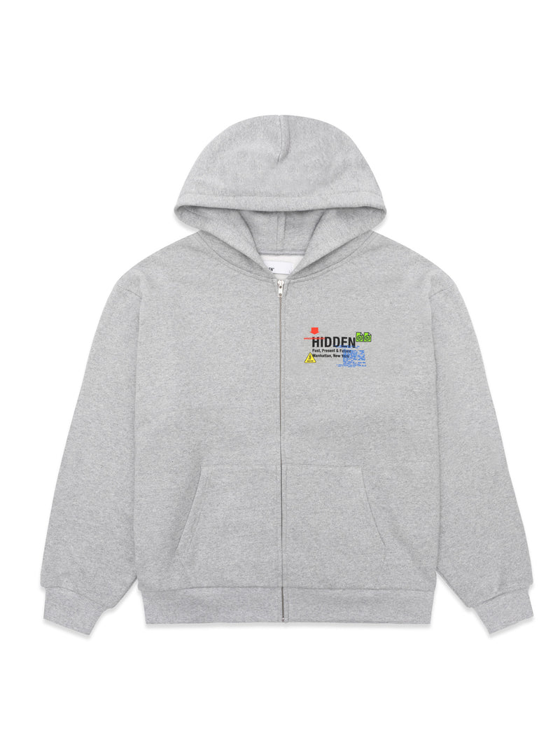 Virus+Logo+Zip+Hoodie