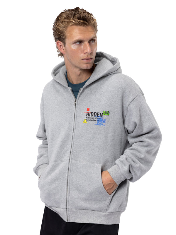 Virus Logo Zip Hoodie