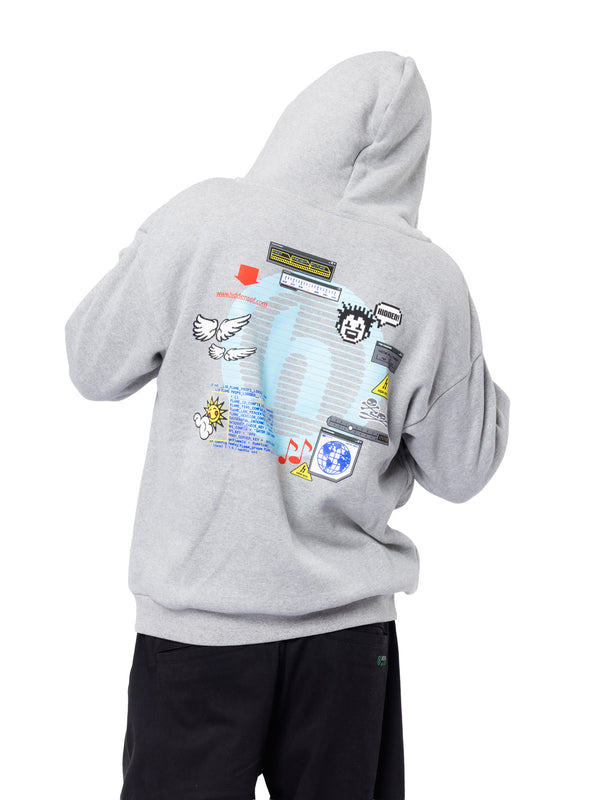 Virus Logo Zip Hoodie