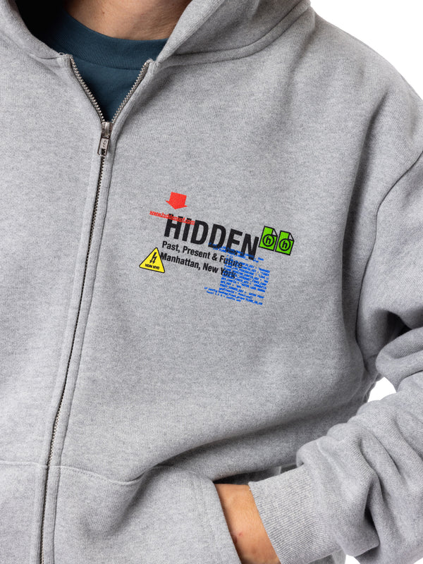 Virus Logo Zip Hoodie