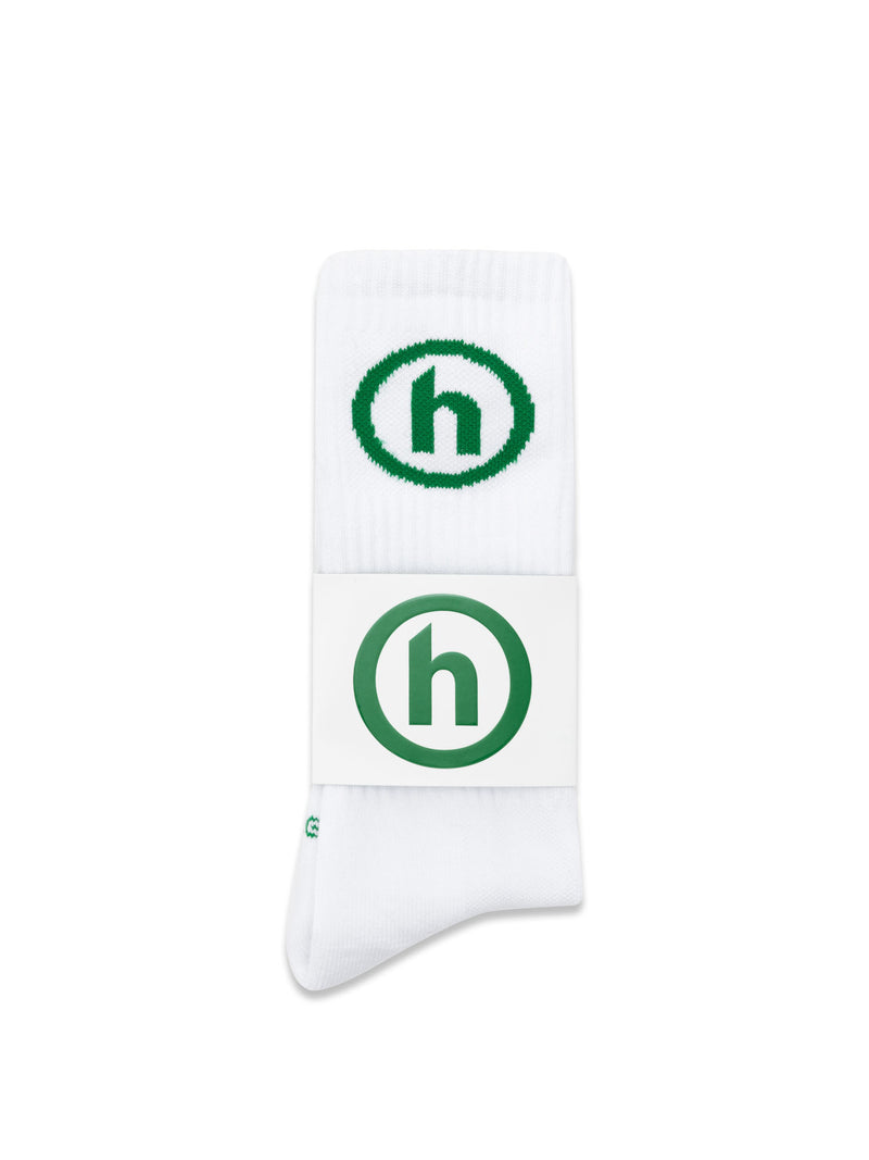 Evergreen+H+Logo+Socks