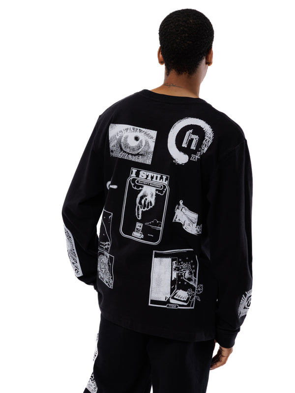 Zen Tech Collage L/S Tee