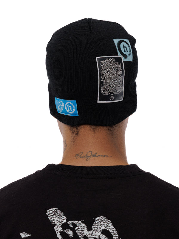 Zen Tech Collage Beanie