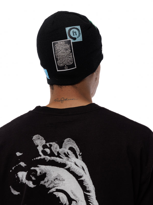 Zen Tech Collage Beanie