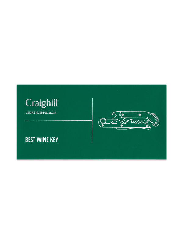 HIDDEN® x Craighill Wine key