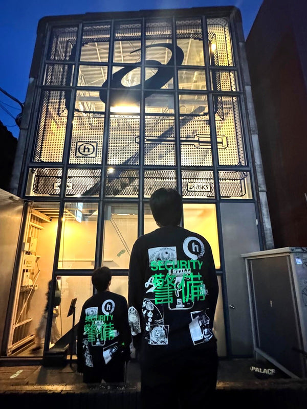 Members' Exclusive: Tokyo Pop Up Security Zen Tech Collage L/S Tee